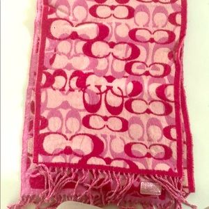 Coach scarf